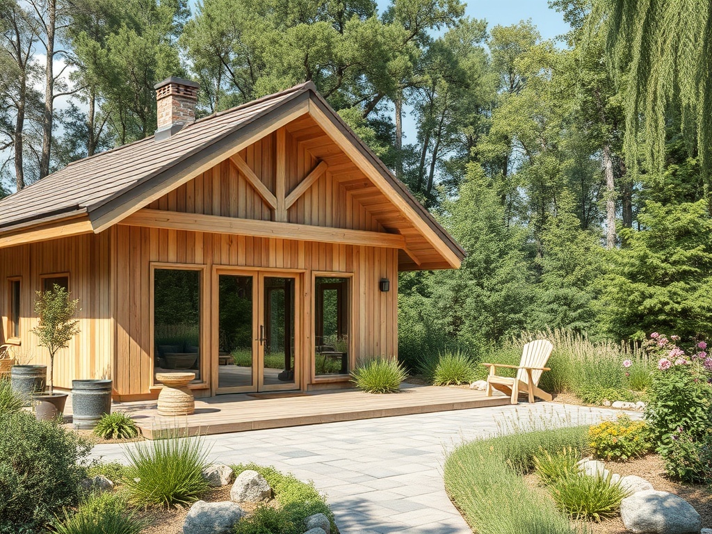 zhk-tsarskaya-ploshad.ru | Экологичное жилье: дом из клееного бруса и солнечные панели